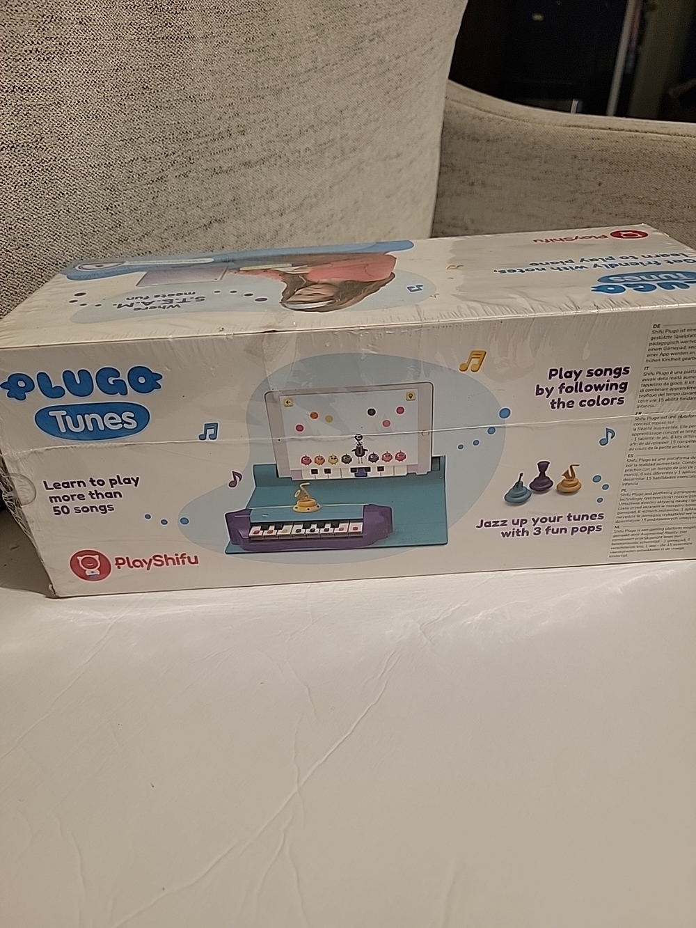 Tunes Interactive Music Toy for Kids - Blue & Purple